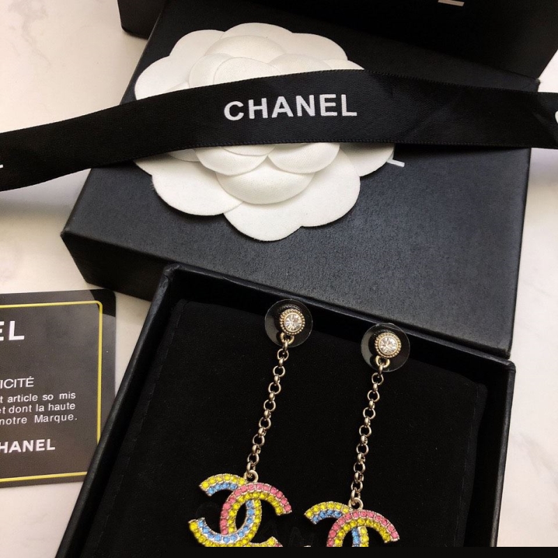 Ch*el earrings